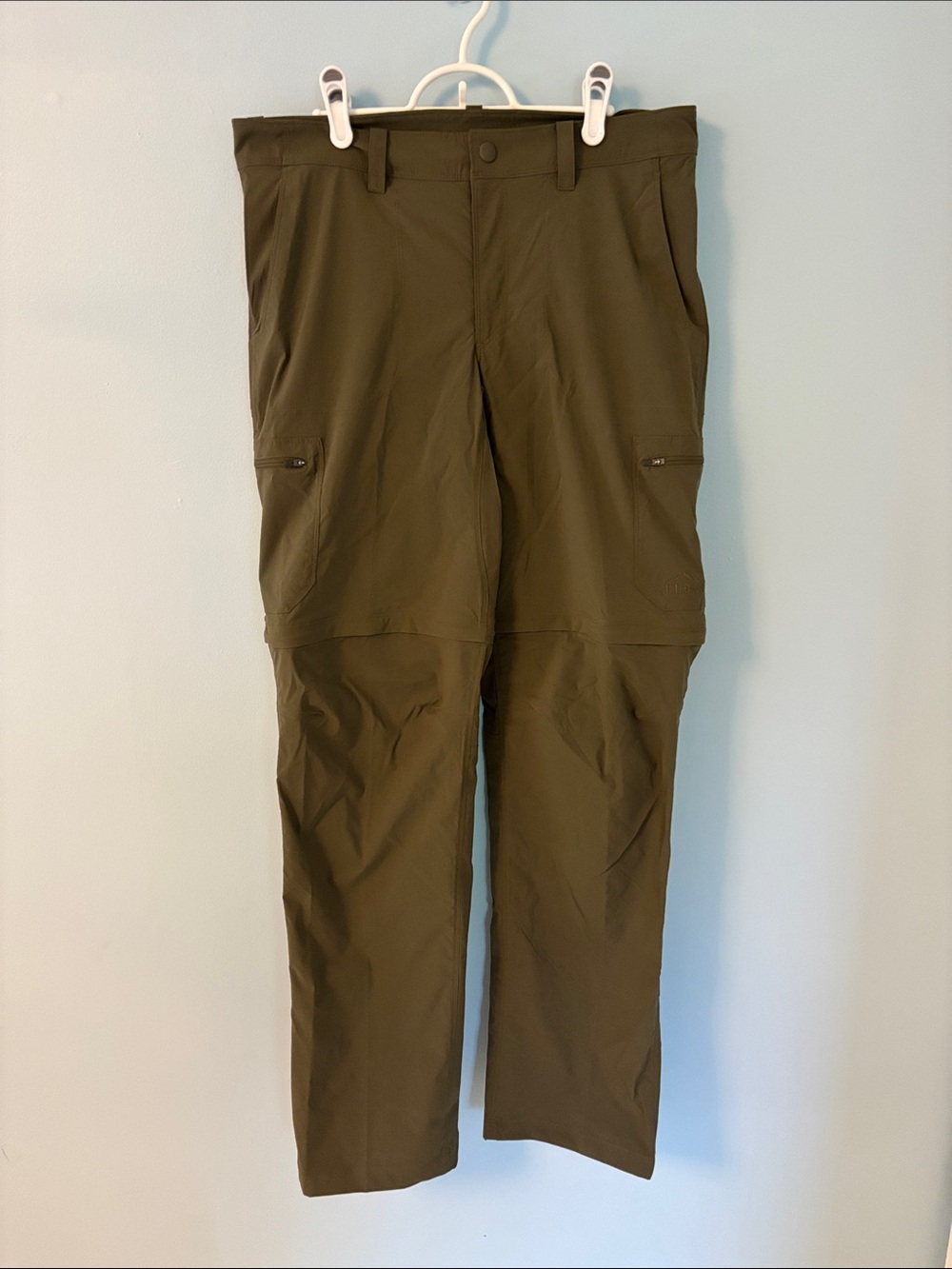 L.L. Bean Olive Convertible Cargo Pants